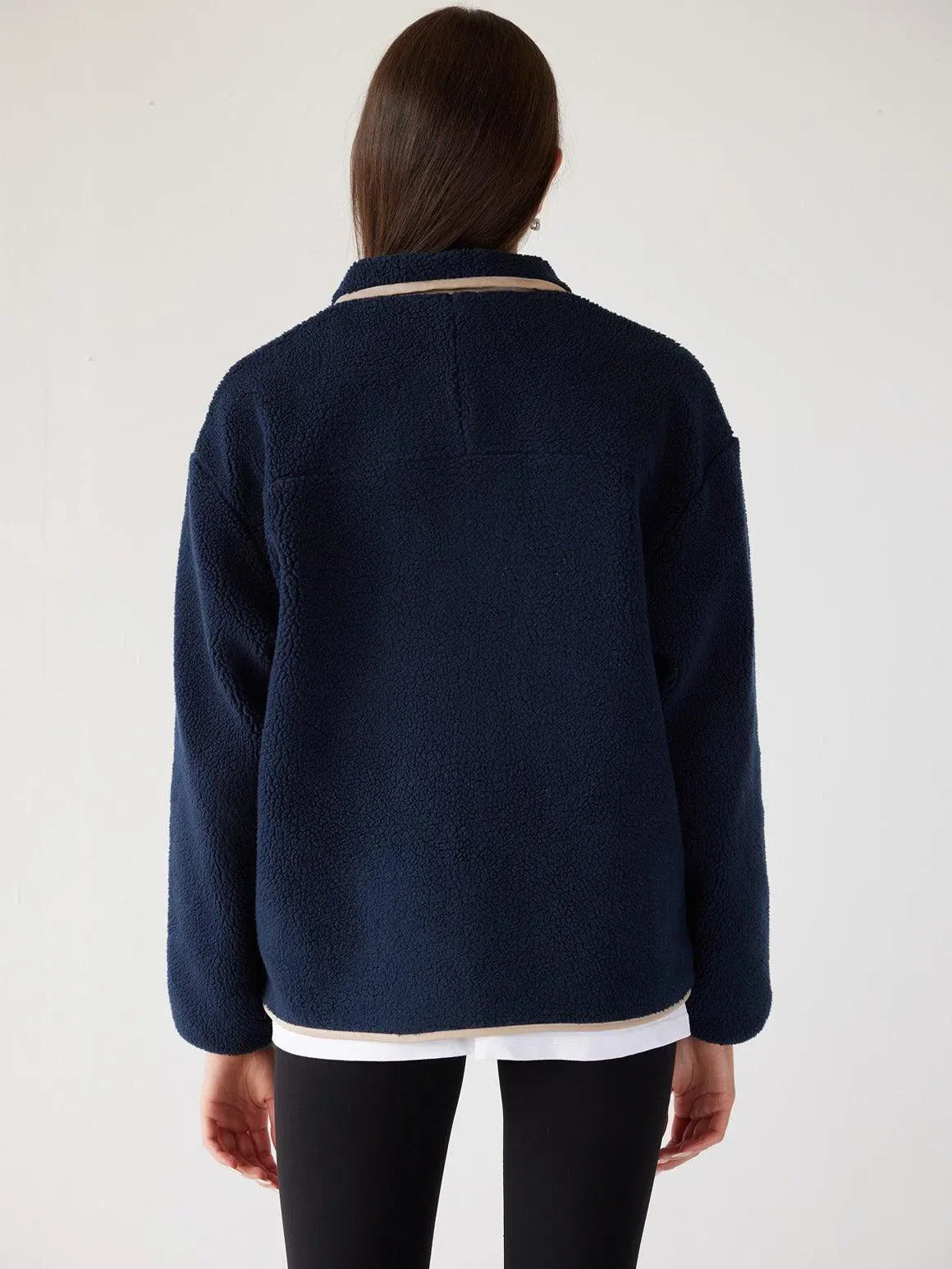 Sherpa Fleece Navy