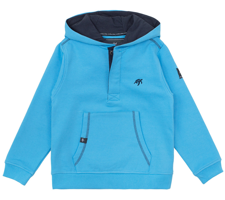 Childrens Boatyard Button Up Hood - Breeze
