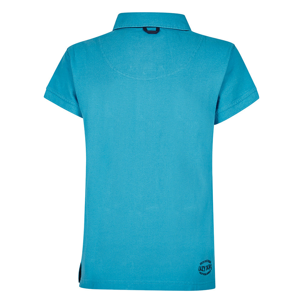 Lazy Jacks Ladies Polo Shirt - Kingfisher