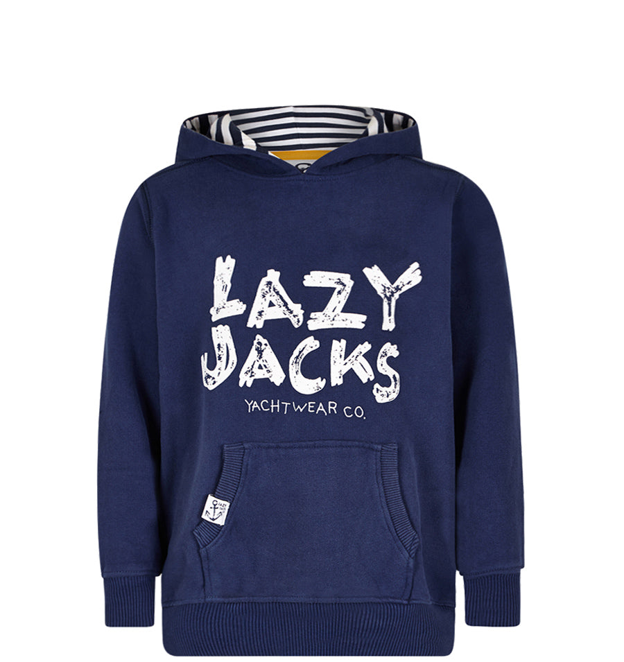 Lazy Jacks Childrens Printed Hooded Sweatshirt - Twilight