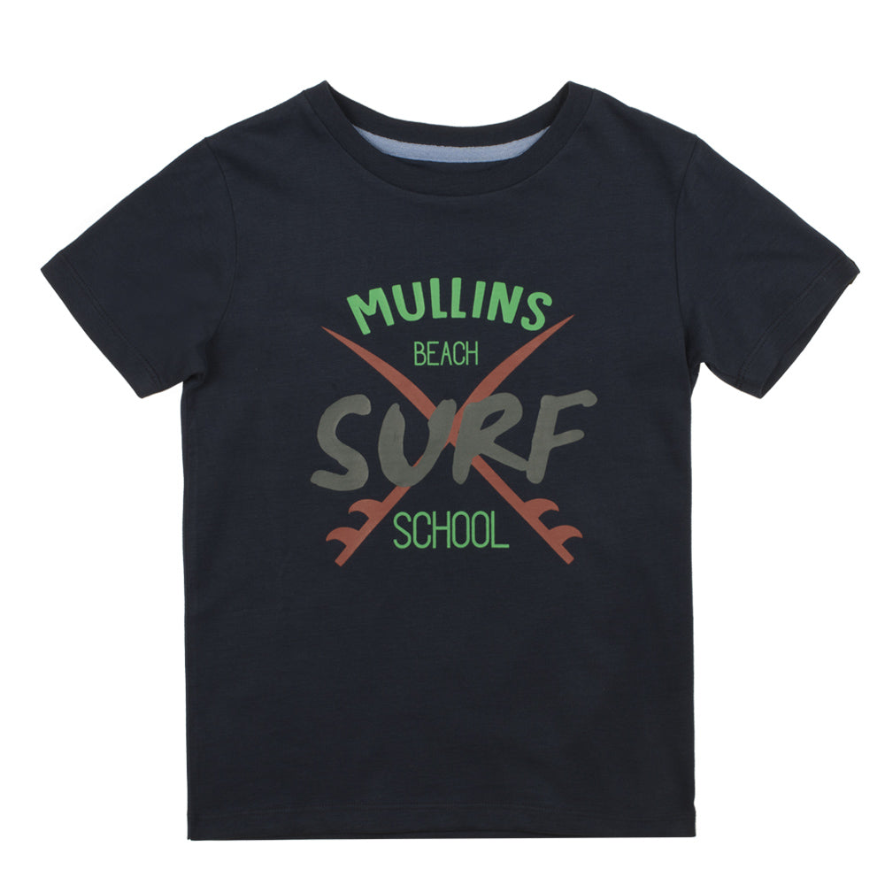 Childrens Short Sleeved T-Shirt - Navy