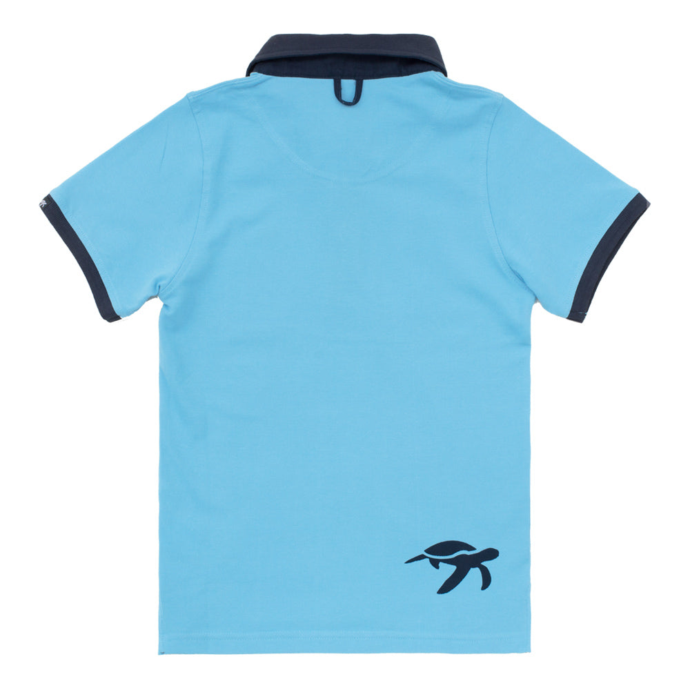 Childrens Mullins Club Polo Shirt - Breeze