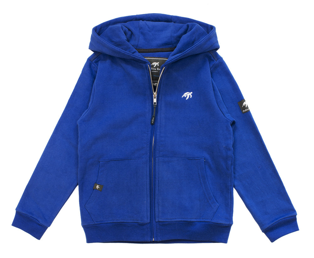 Childrens Boatyard  Full Zip Hood - Electric Blue