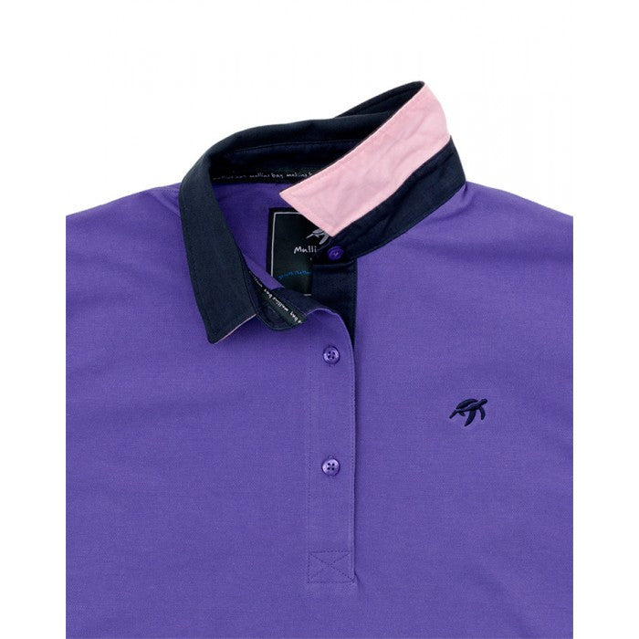 Ladies Mullins Club Polo Shirt - Indigo Haze