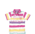 Lazy Jacks Childrens Polo Shirt - Multi Striped