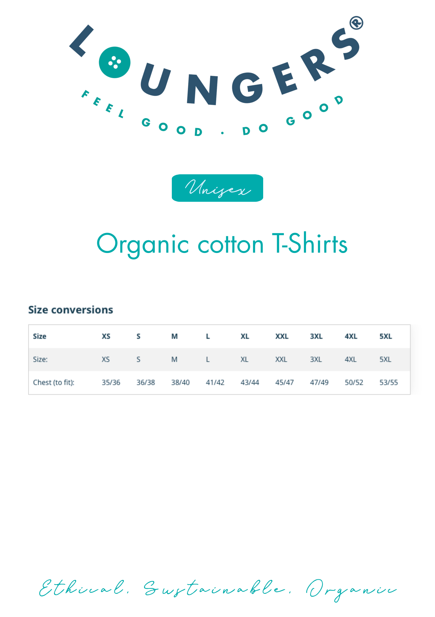 Organic cotton T-Shirt