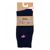 Mullins Bay Children's Bamboo Socks - Navy / Pink
