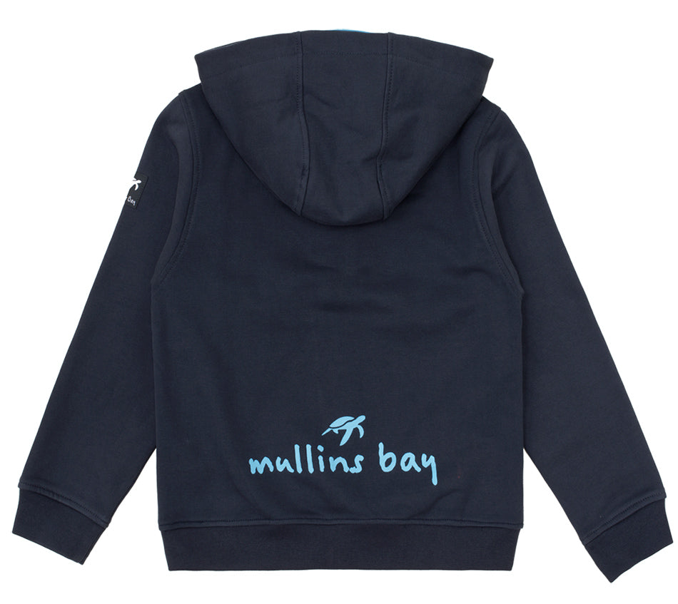 Childrens Boatyard Button Up Hood - Harbour