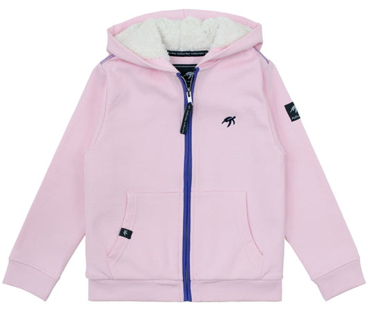 Childrens Boatyard  Full Zip Hood - Ice Pink