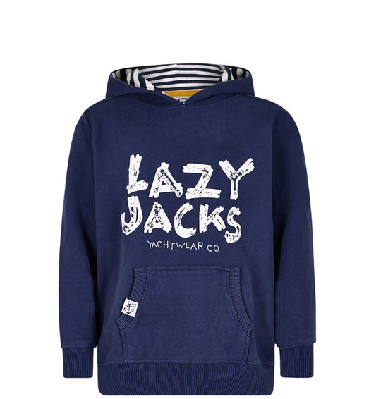 Lazy Jacks Childrens Printed Hooded Sweatshirt  - Twilight