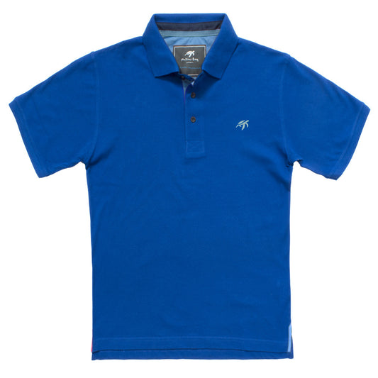 Mullins Bay Unisex Polo Shirt - Electric Blue