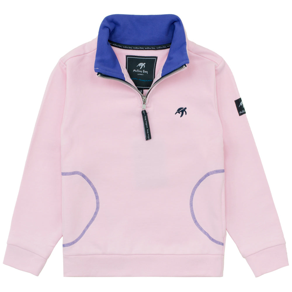 Childrens West Coast Sweatshirt - Ice Pink