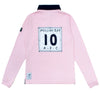 Ladies Mullins Club Rugby Shirt - Ice Pink