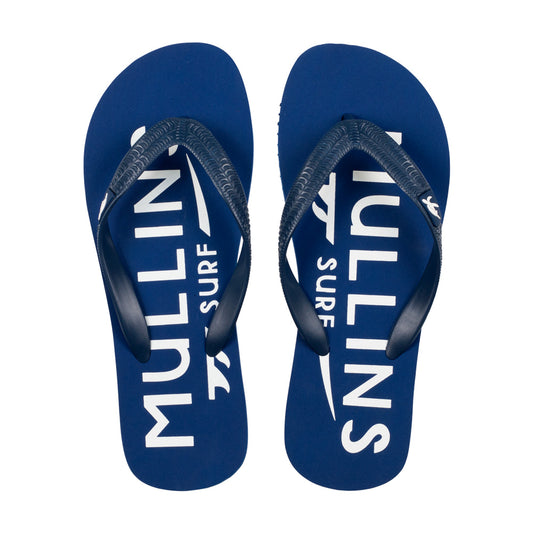 Mullins Adults Luxury Flip Flops in Blue