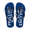 Mullins Adults Luxury Flip Flops in Blue