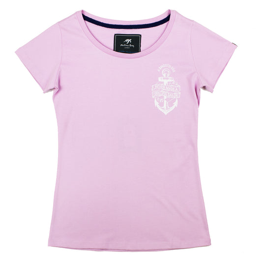 Ladies short sleeved T-shirt - Pink