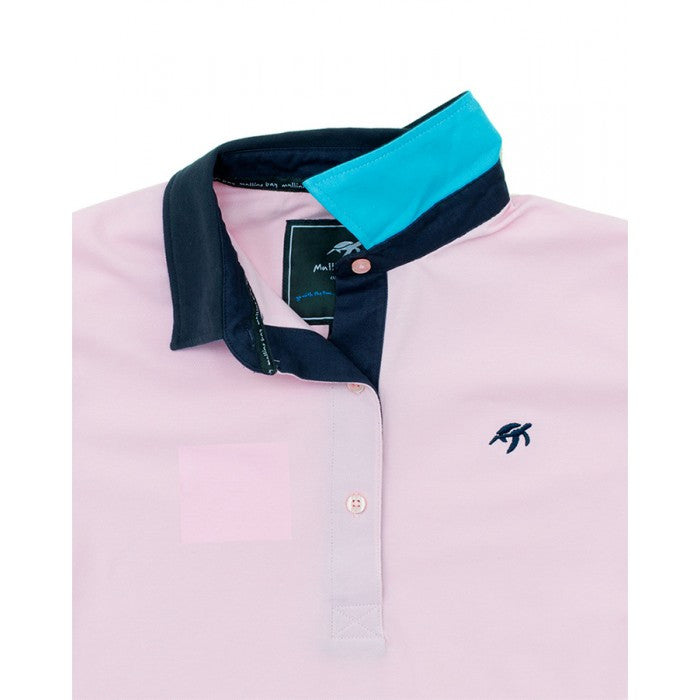 Ladies Mullins Club Polo Shirt - Ice Pink