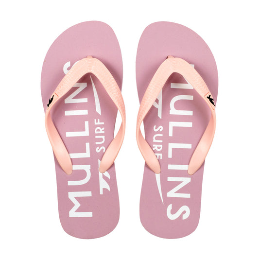 Mullins Adults Luxury Flip Flops in Pink